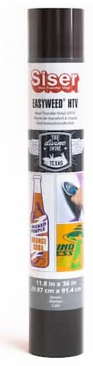 Siser Easyweed Heat Transfer Vinyl, 11.8x36 in, Brown