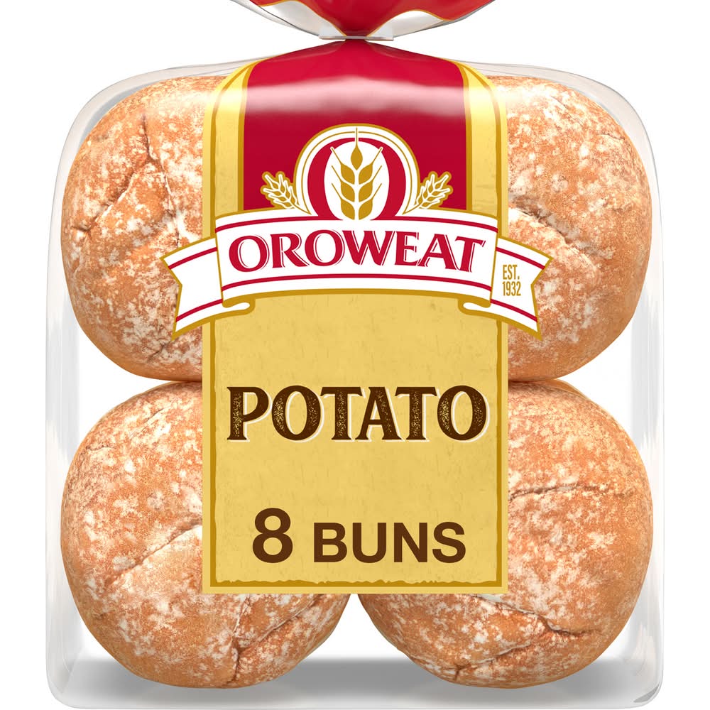 Oroweat Country Potato Sandwich Buns (21 oz, 8 ct)