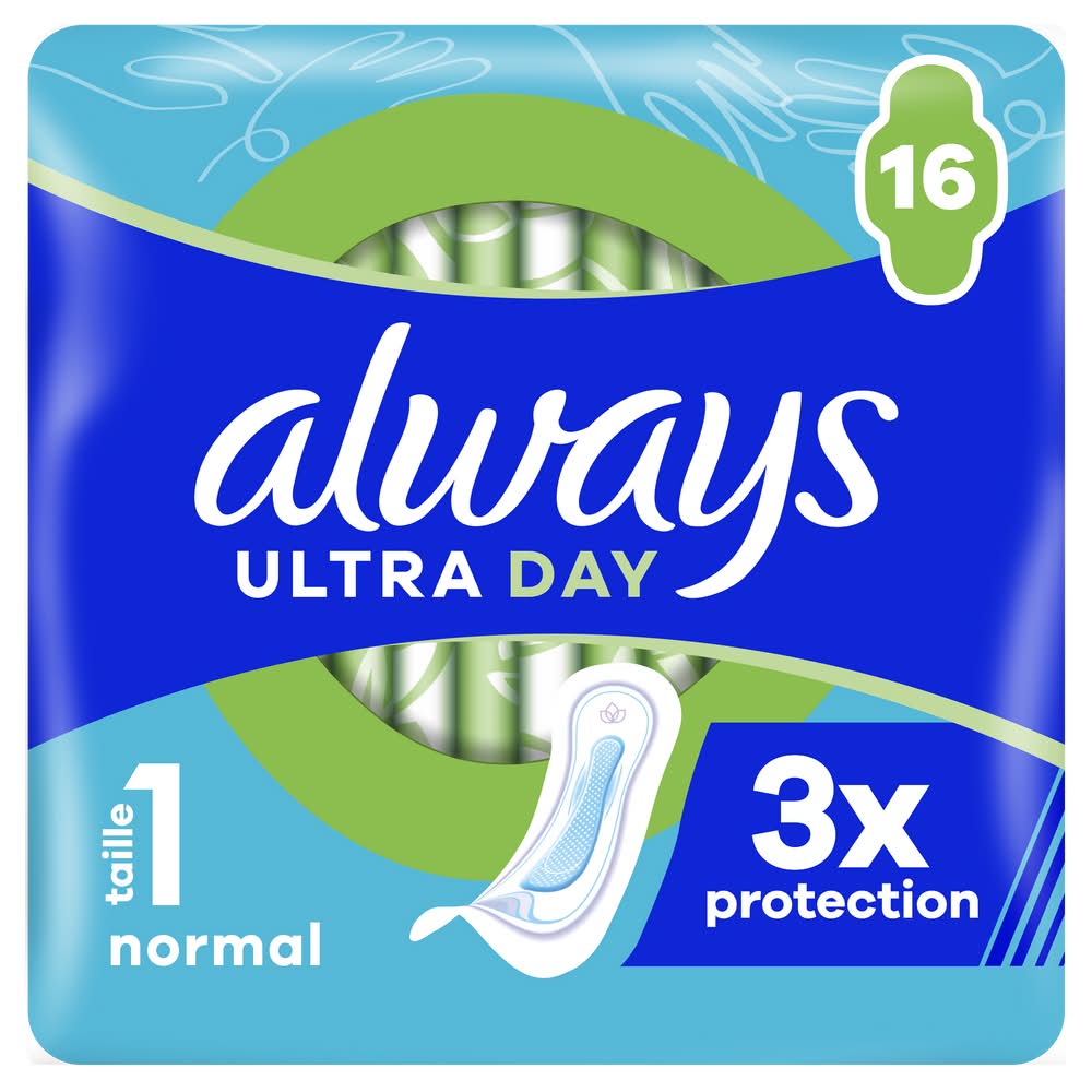 Always - Ultra day serviettes hygiéniques normal, 1 (16)
