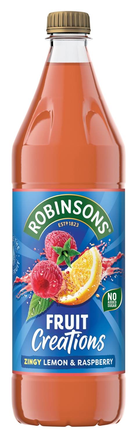 Robinsons Fruit Creations Lemon & Raspberry Squash 1L