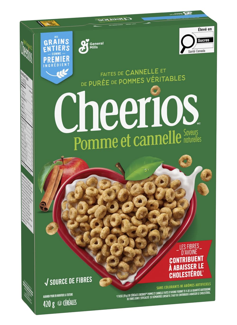 Cheerios Cereal, Apple Cinnamon (420 g)