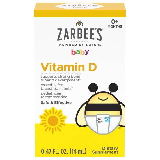 Zarbee's Baby Vitamin D (0.5 oz)