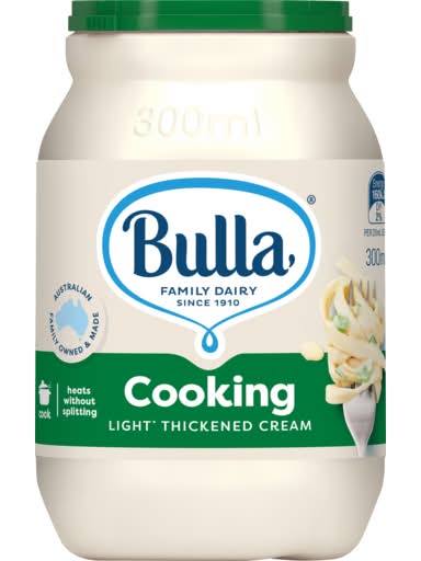 Bulla Cooking Light Thickened Cream (300mL)
