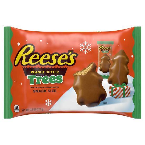Reese's Snack Size Trees Shape Peanut Butter Candy