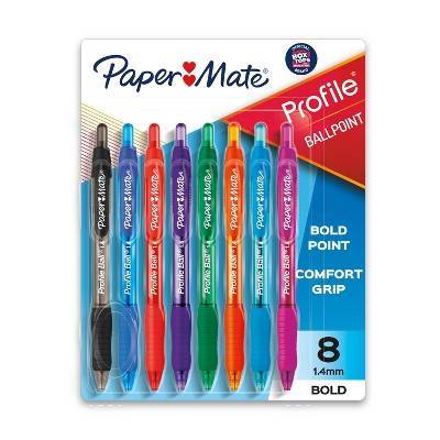 Paper Mate Retractable Ballpoint Bold Point Pens ( 8 ct)