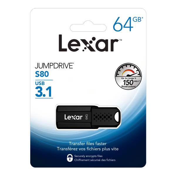 Lexar Jumpdrive S80 Usb 3.1 Flash Drive