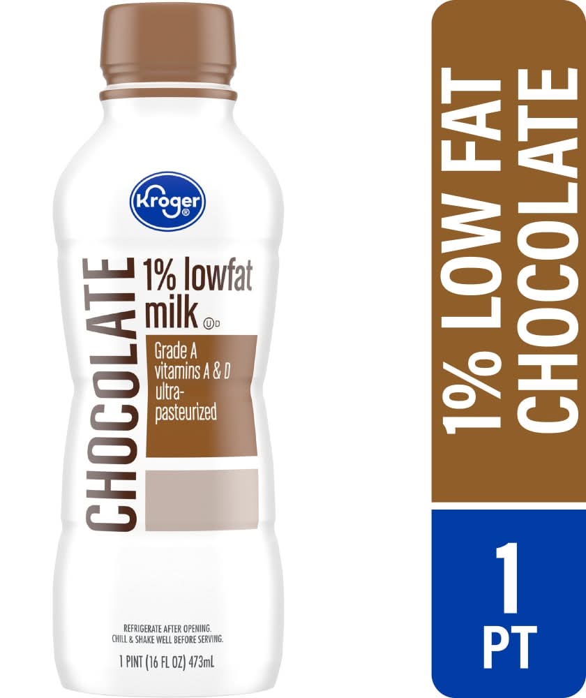 Kroger 1% Lowfat Milk, Chocolate (1 pint)