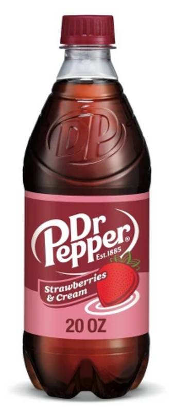 Dr Pepper Strawberries & Cream 20oz