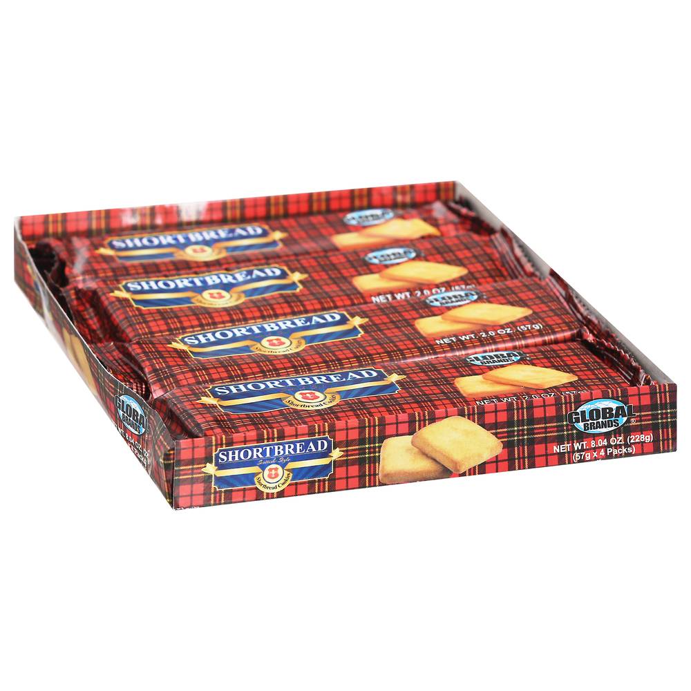 Global Brands Scottish-Style Shortbread Cookies (8.04 oz)