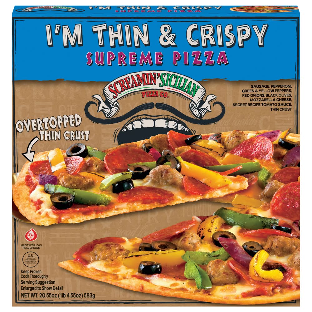 Screamin' Sicilian Pizza Co. Supreme Pizza (20.55 oz)