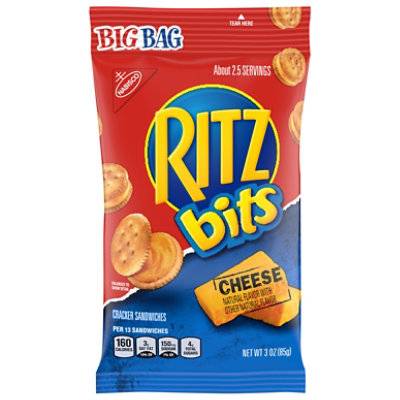 Ritz Nabisco Bits Cracker Sandwiches (cheese )