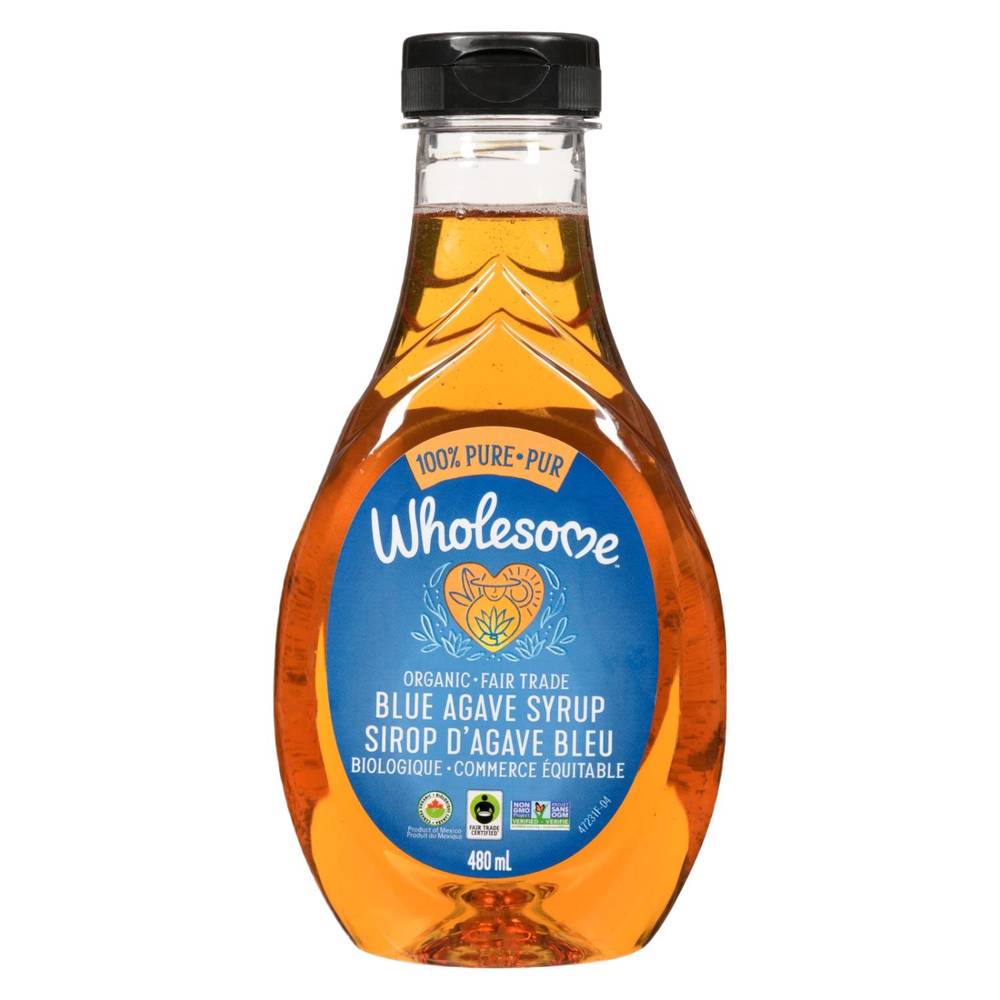 Wholesome Organic Blue Agave Syrup (480 ml)