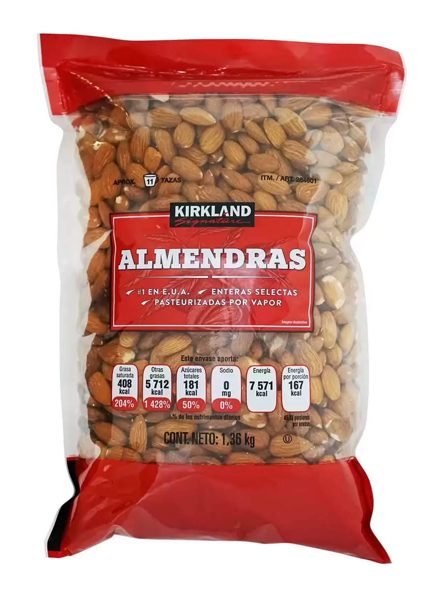 Kirkland Signature · Almendras enteras (1,36 kg)