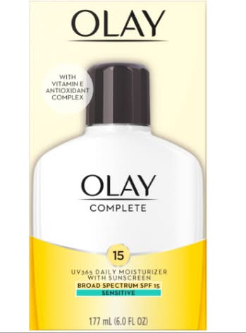 Olay Sensitive Daily Moisturizer With Spf 15 (6 fl oz)