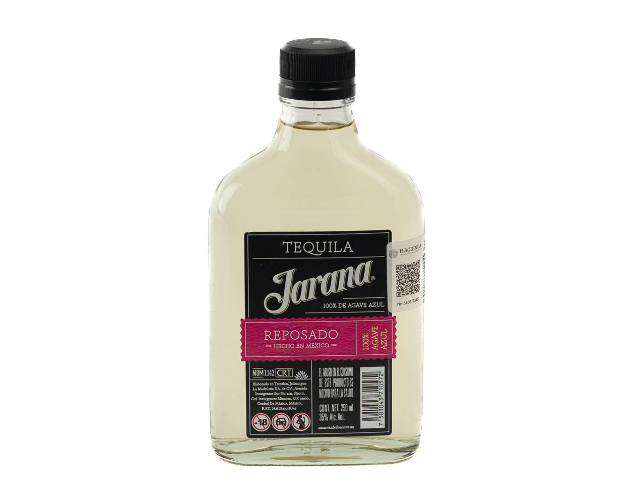 Jarana tequila reposado (250 ml)