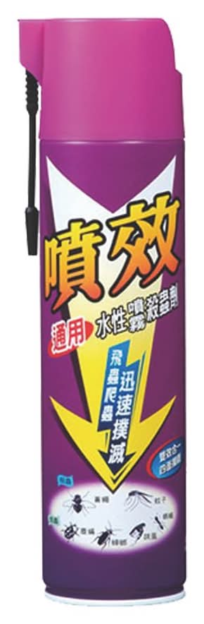 噴效 通用水性噴霧殺蟲劑 (600 mL)