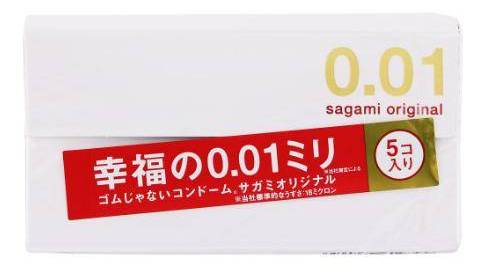 サガミオリジナル　００１　５個　無色透明:4974234619399