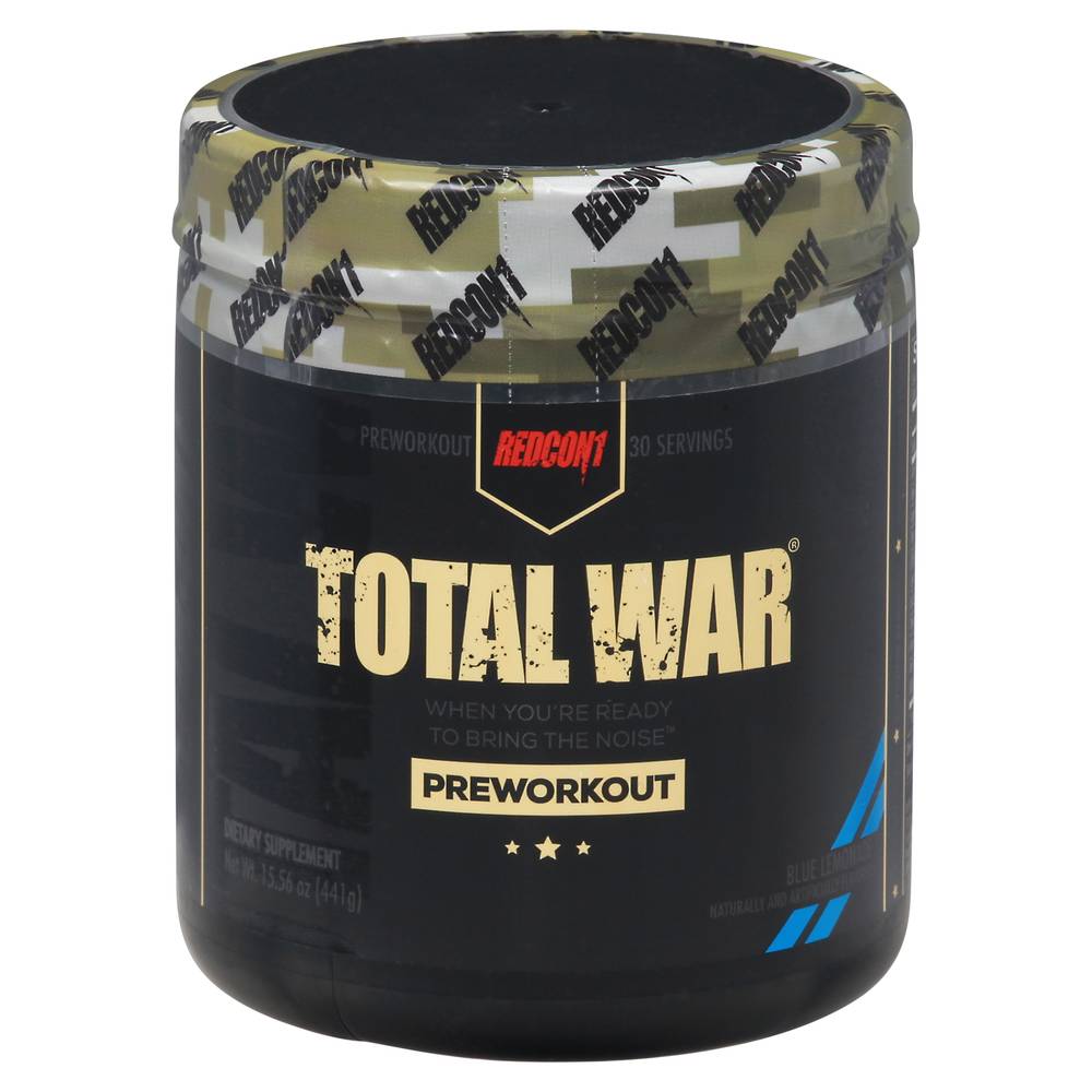 Redcon1 Total War Preworkout Blue Lemonade (15.56 oz)