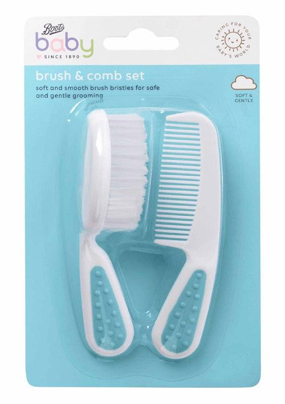 Boots Baby Brush & Comb Set