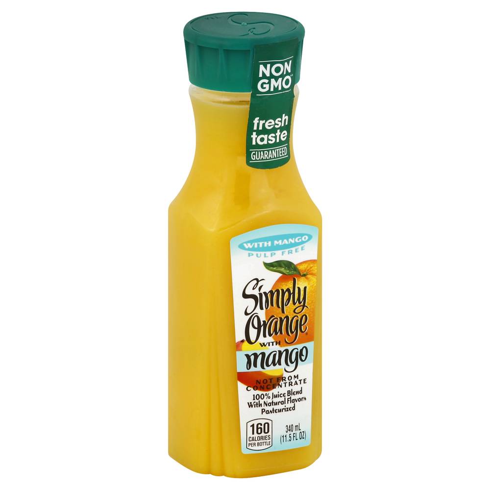 Simply Orange Mango Juice Blend (11.5 fl oz)