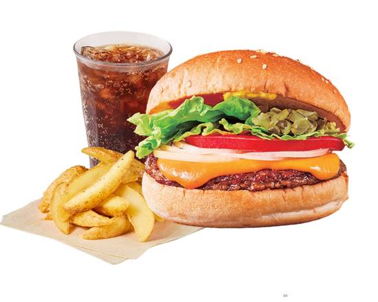 [セット]チーズバーガー～CHEESE BURGER Combo～