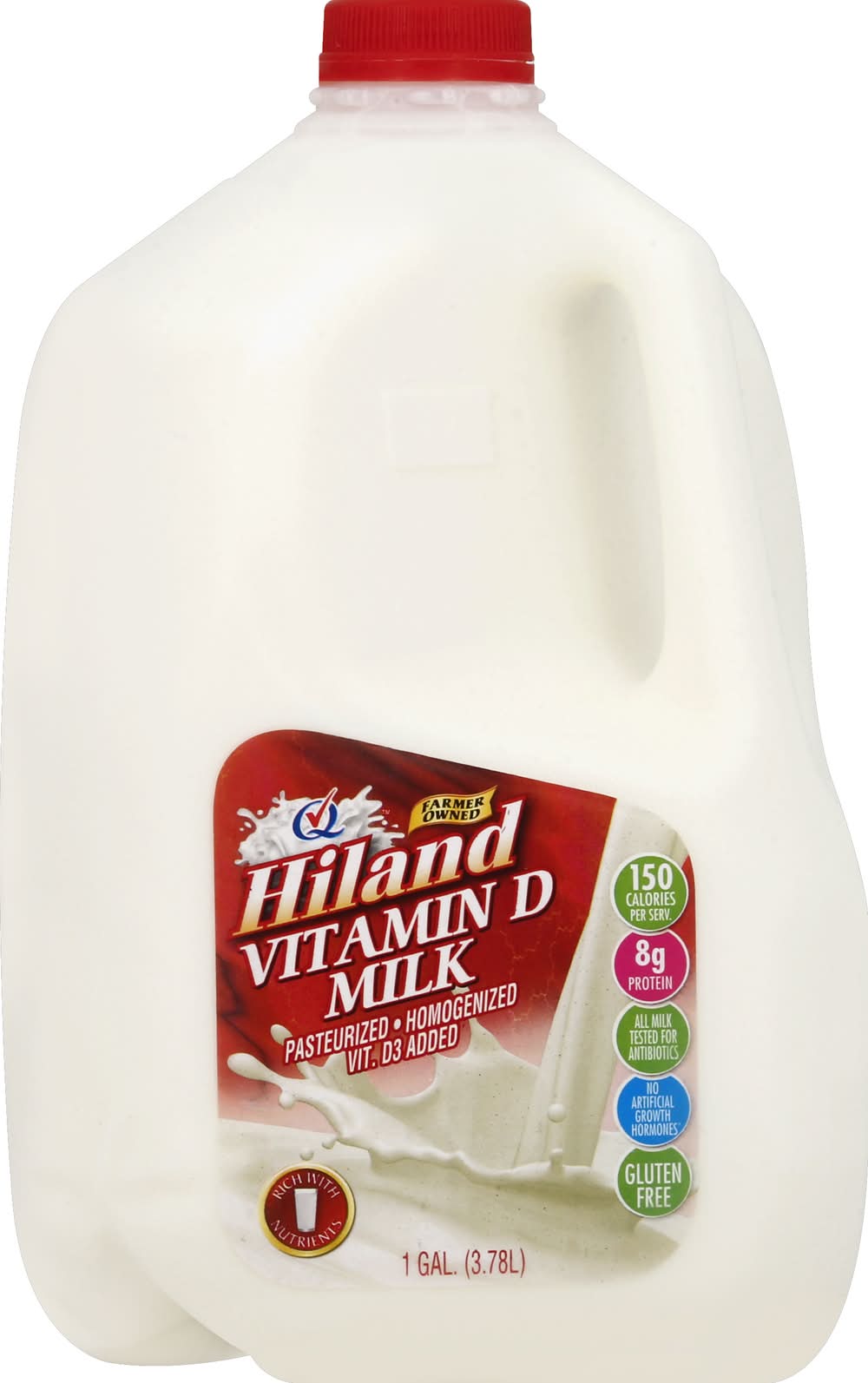 Hiland Vitamin D Whole Milk (1 gal)
