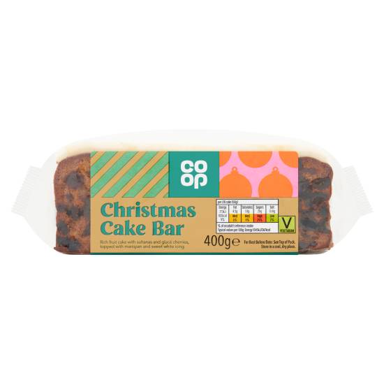 Co-op Christmas Cake Bar (400g)