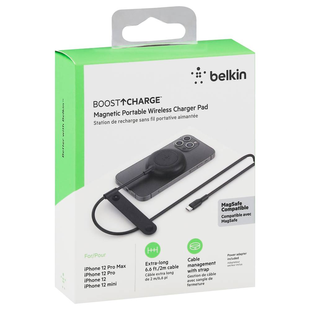 Belkin Boost Charge Extra-Long Magnetic Wireless Portable Charger Pad