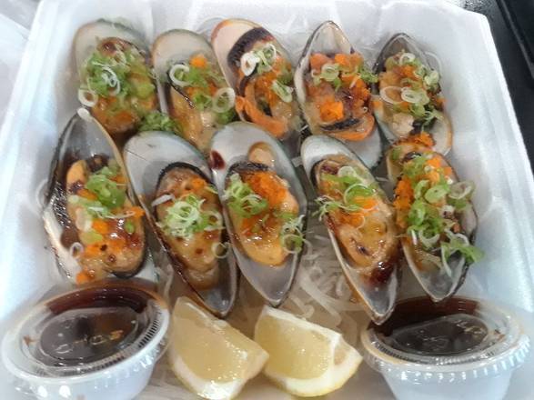 Baked Mussels (5 pcs) 