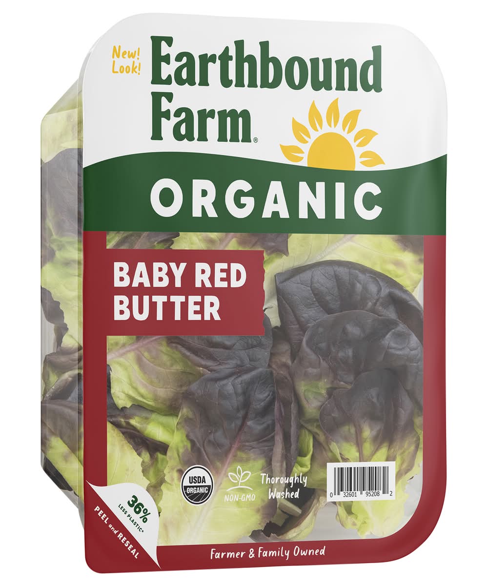 Earthbound Farm Organic Baby Red Butter Triple-Washed (5 oz)