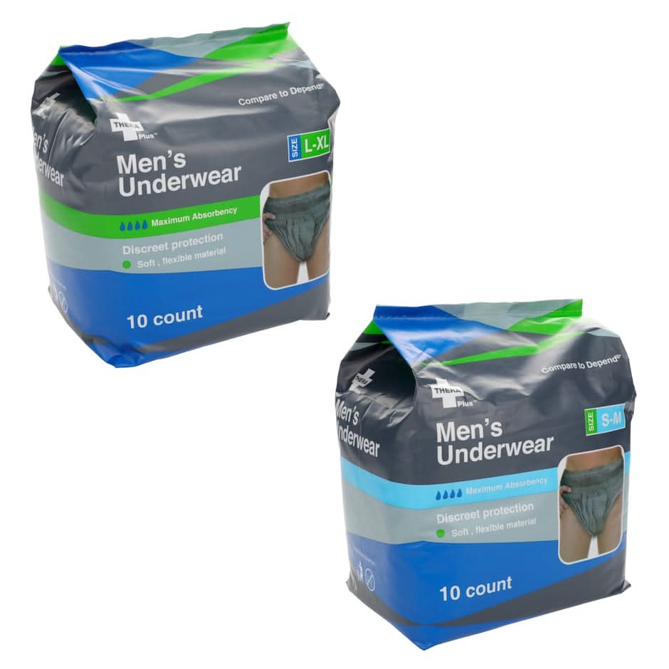 Thera Plus Men's Underwear, 10 ct.