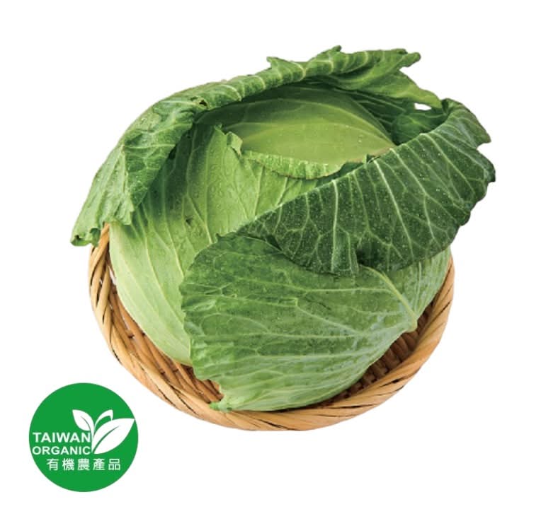 有機高麗菜800g <1PC粒 x 1 x 1PC粒>