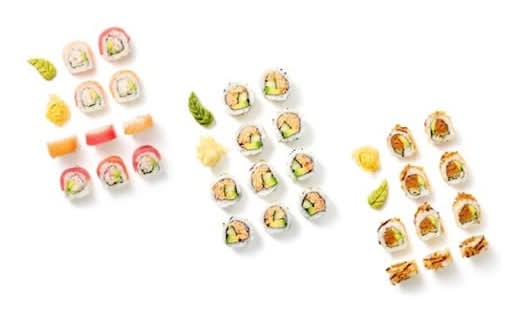 1 Classic Roll, 2 Specialty Rolls