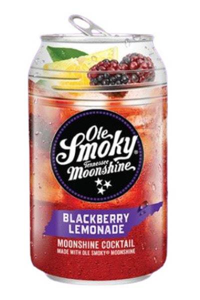 Ole Smoky Blackberry Lemonade Cocktail (4 pack, 12 fl oz)