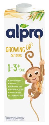 Alpro Growing Up Long Life Dairy Alternative Toddler Oat Drink 1-3+ Years (1L)