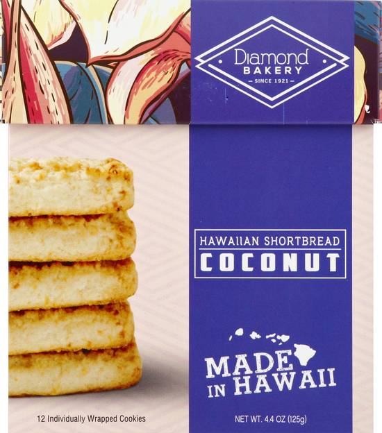 Diamond Bakery Hawaiian Coconut Shortbread Cookies (12 ct)