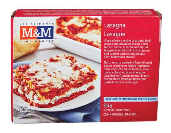 M&M Lasagna 907g