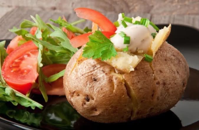 Jacket Potato Cheese and Beans