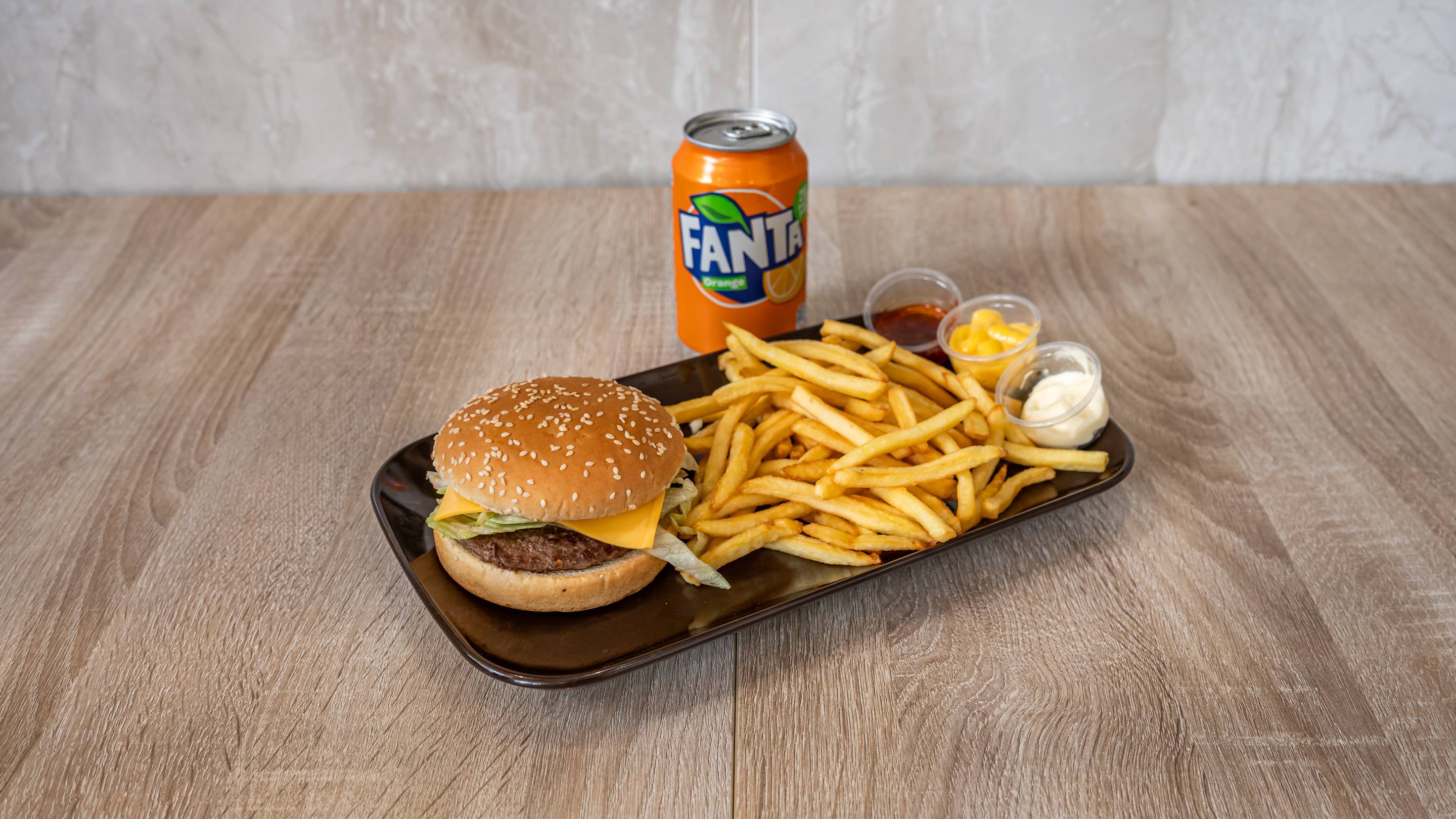 🍔 🥤 Menu Cheese Burger
