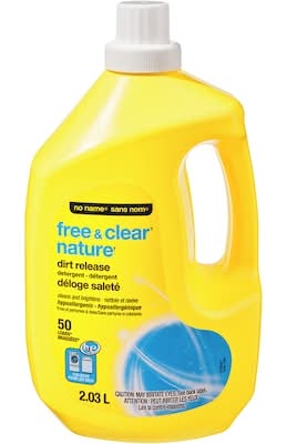 No Name Détergent Déloge Saleté Nature / Free And Clear Nature Dirt Release Detergent 2.03 L