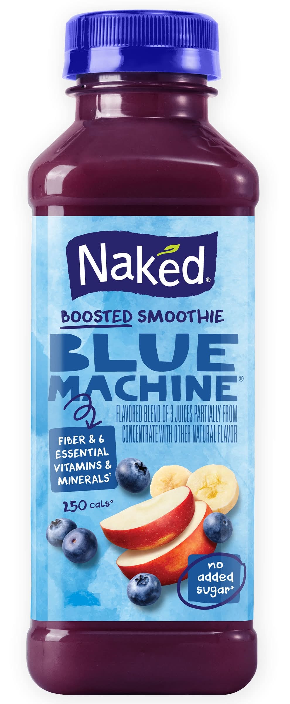 Naked Blue Machine Juice Smoothie - 15.2 fl oz