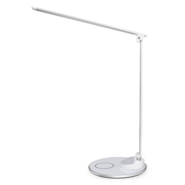 WORKPRO Led Usb Desk Lamp With Wireless Charger, White