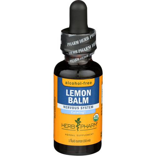 Herb Pharm Organic Calming Alcohol-Free Lemon Balm