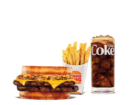 NEW! Double Classic Whopper Melt Meal