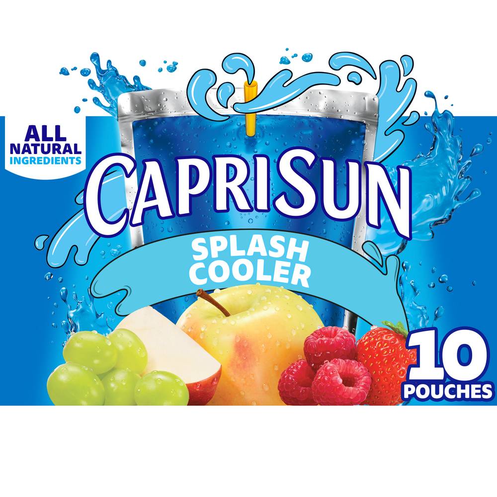 Capri Sun Splash Cooler Juice Drink Blend (10 x 6 fl oz)