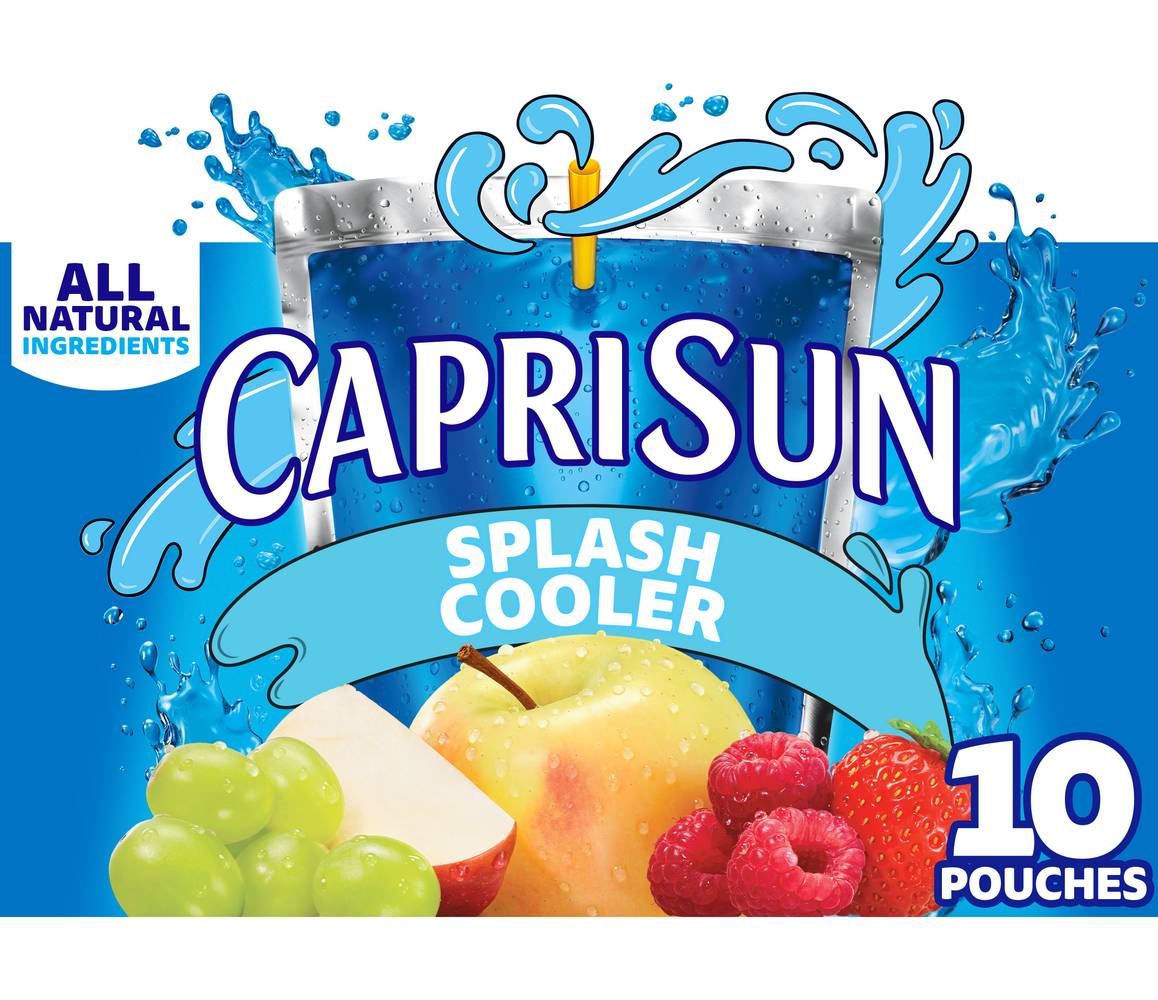 Capri Sun Splash Cooler Juice Drink Blend (10 x 6 fl oz)