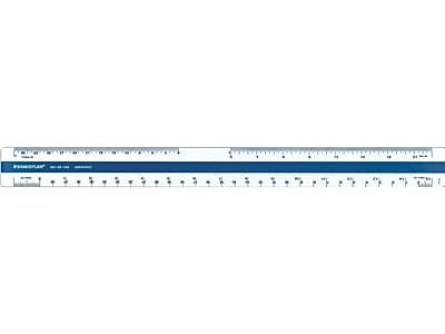 Staedtler Imperial Scale Marking Architectural Ruler (12")