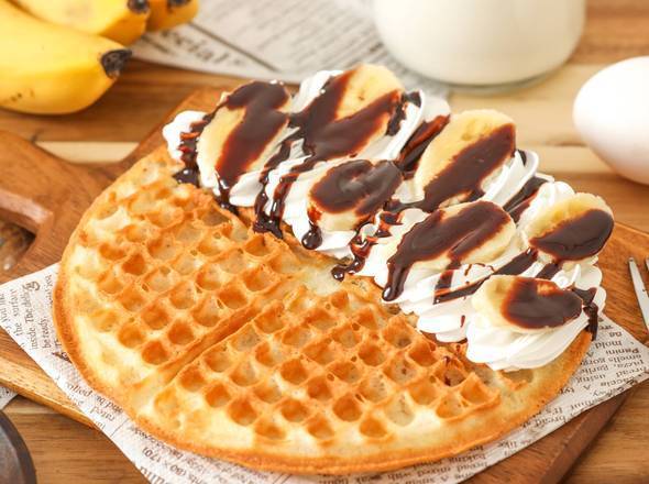 バナナチョコレートミルククリーム  for Crazy Waffle Banana Chocolate Milk Cream