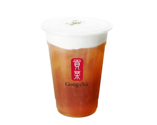 Milk Foam Oolong tea