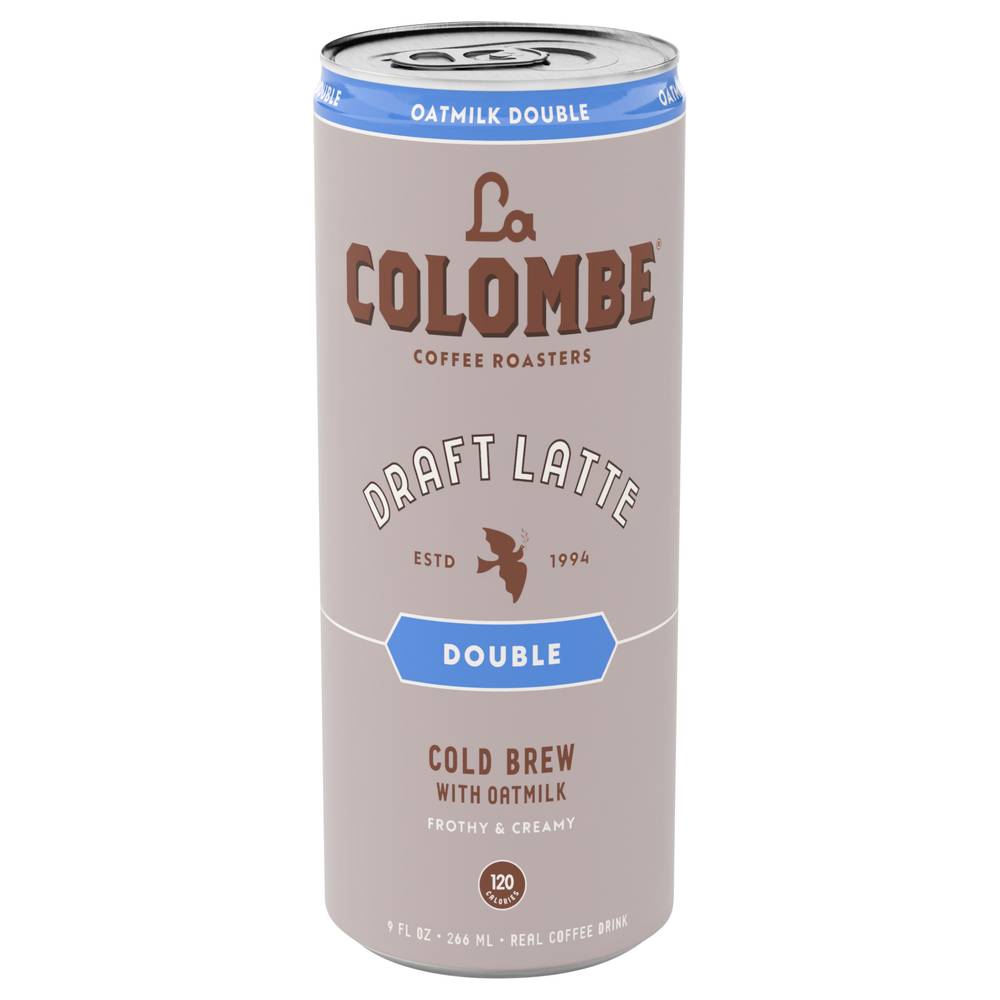 La Colombe Draft Latte Double Cold Brew With Oat Milk (9 fl oz)